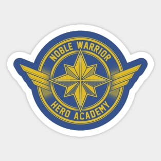 Noble Warrior Hero Academy Sticker